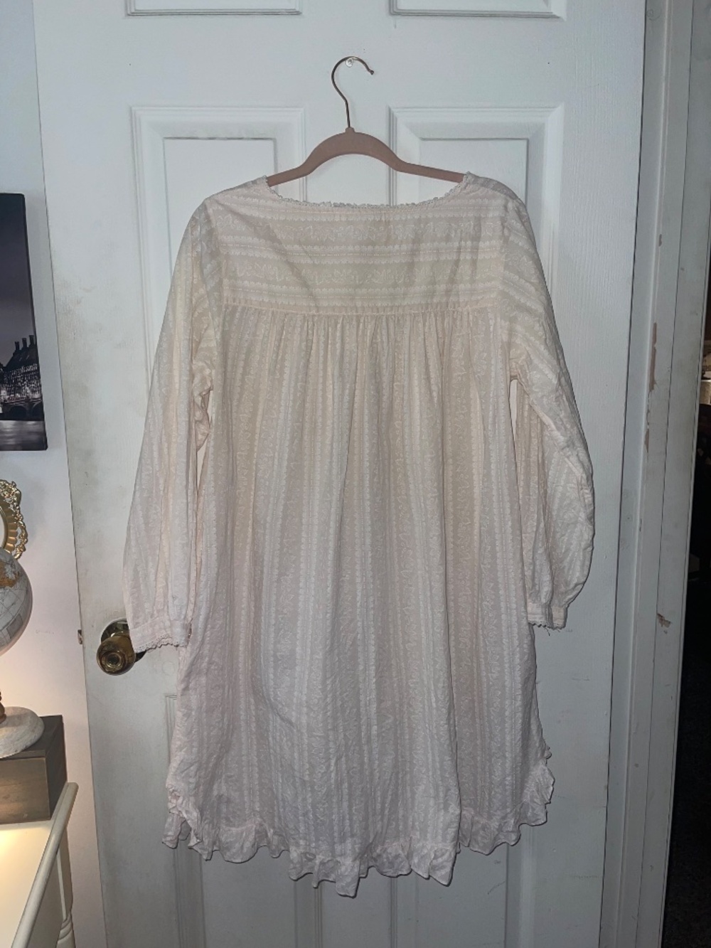 Eileen West Women’s Traditional Knee Length Nightgown S Vintage Cottagecore - Picture 16 of 16